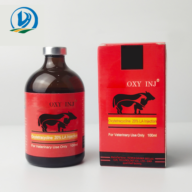 Hot Selling Factory Price Veterinary Anti-Respiratory Oxytetracycline Injection 30%